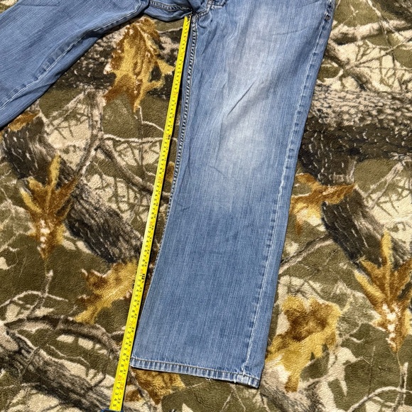 Vintage Baggy Quicksilver Jeans Faded Distressed Y2K Baggy Jeans Surfwear Jeans - Picture 9 of 10